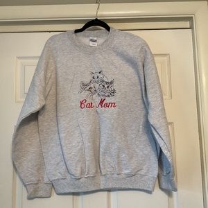 Cat Mom sweatshirt